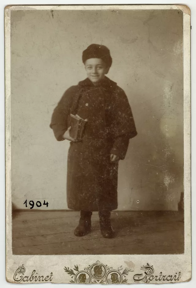 Miksa Domokos at the age of 14 Miksa Domokos at the age of 14