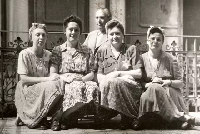 Hedvig Endrei in the yellow star house on 14 Karoly Boulevard