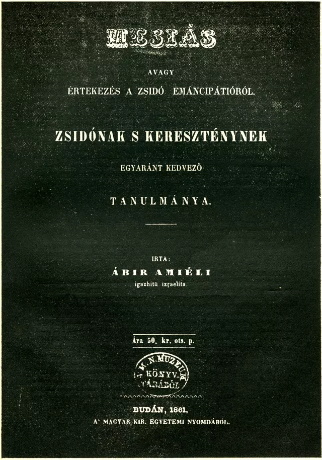 Natonek József mûve