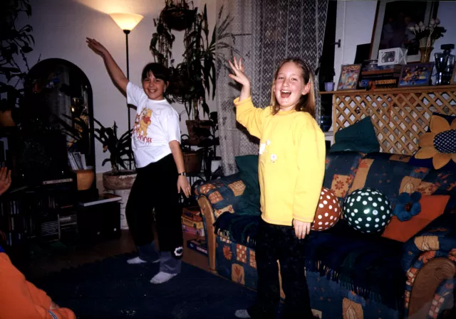 The Szilagyi girls, Sari and Lili