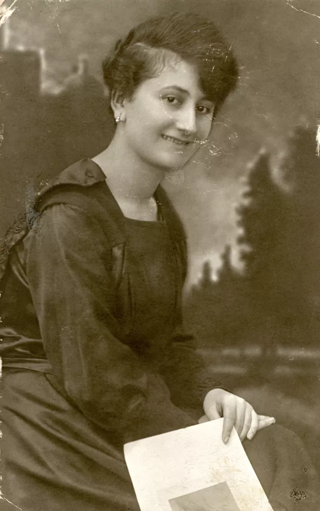 Vágó Istvánné anyósa