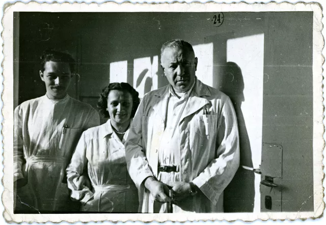 Menczel János a pozsonyi zsidó kórházban