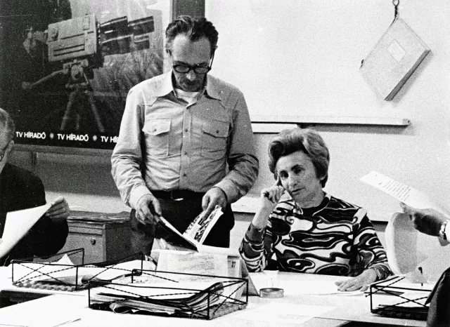 Menczel János a Híradónál