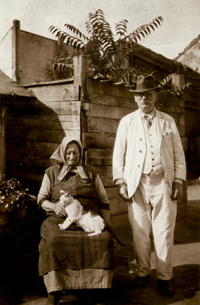 Rosenthal Sámuelné és férje