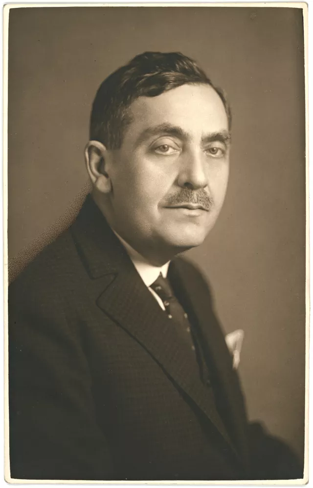 Nyitrai Lászlóné édesapja, Spitzer Sándor