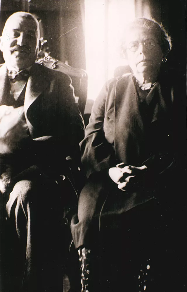 Neuser Lipót és felesége