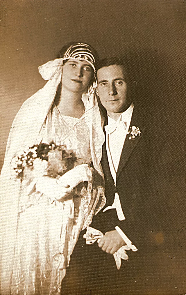 Piroska Hamos' wedding photo Piroska Hamos' wedding photo