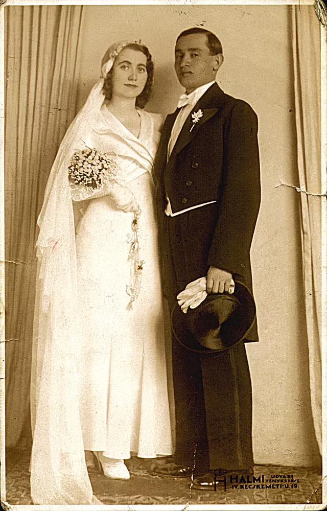 Wedding photo of Etel Schneller