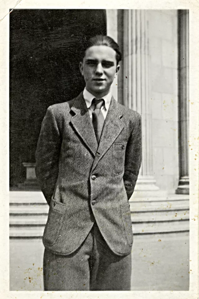 Markovits Pál gimnazista korában