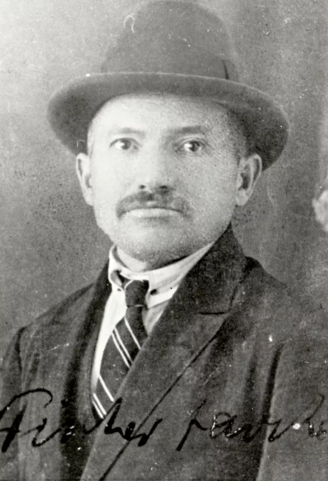 Farkas Fischer's passport picture