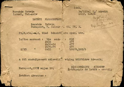 Letéti elismervény