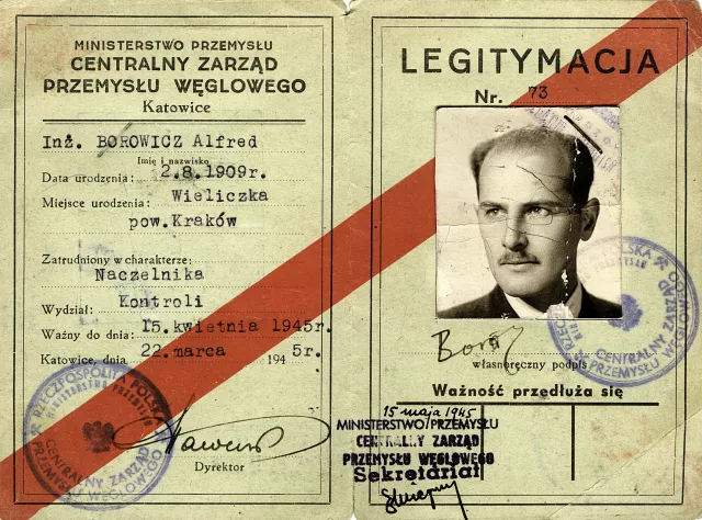 Alfred Borowicz's work document