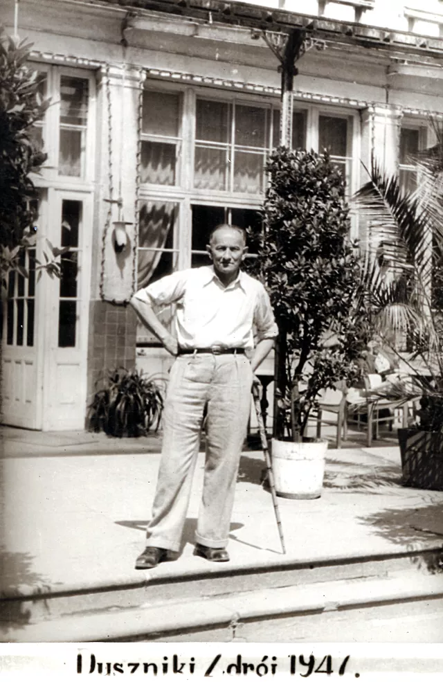 Maksymilian Fiszgrund on vacation