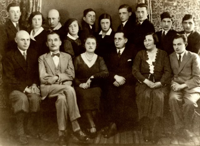 Professors from the Radomsko gymnasium