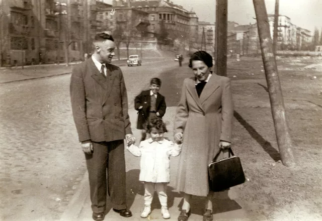 Maria Litoczewska with her husband