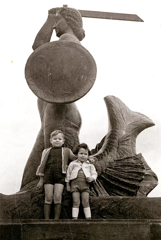 Apolonia Starzec's sons Krzysztof and Wlodek