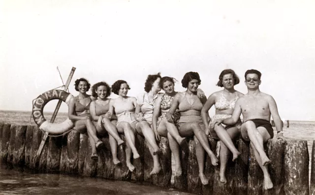 Estera Migdalska on holidays in Ustka