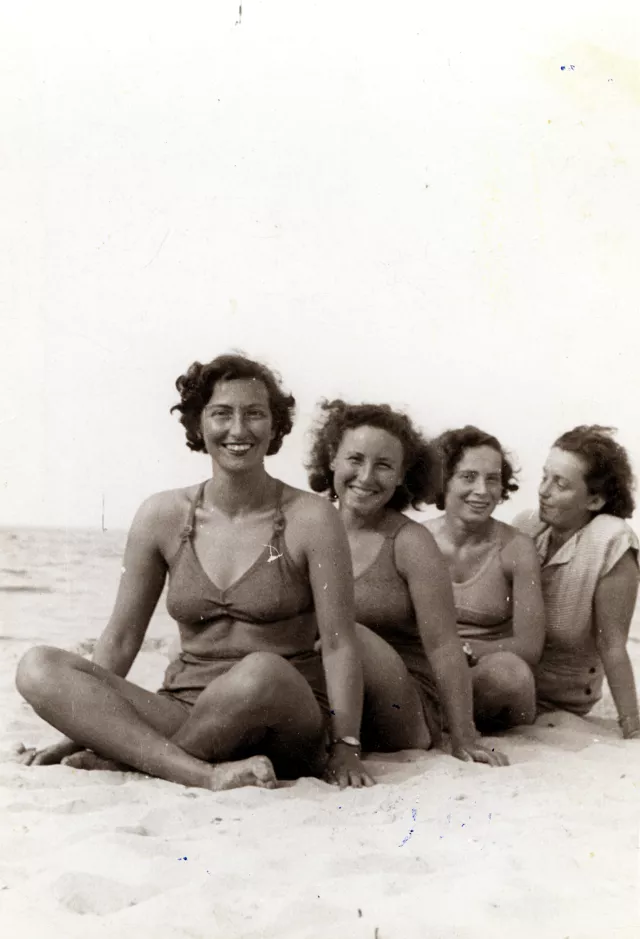 Estera Migdalska on holidays in Ustka