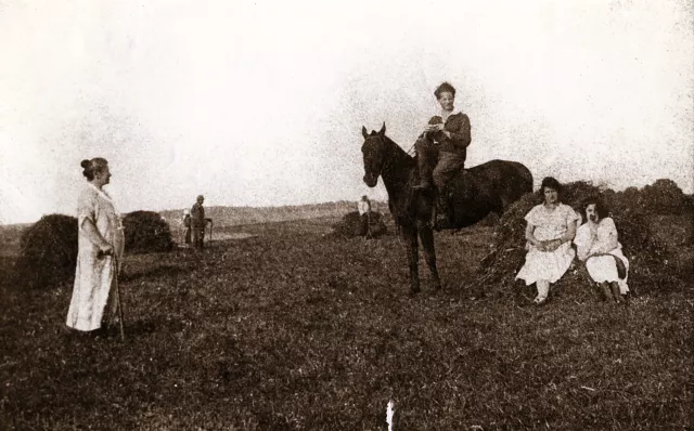 Henryk Lewandowski's family in Danczypol