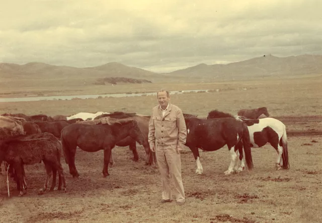 Henryk Lewandowski in Mongolia
