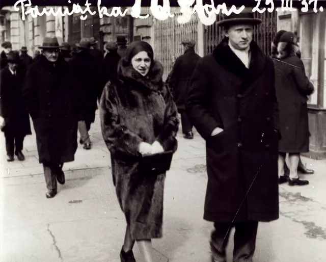 Czeslawa Tikitin and Lazar Pikielny