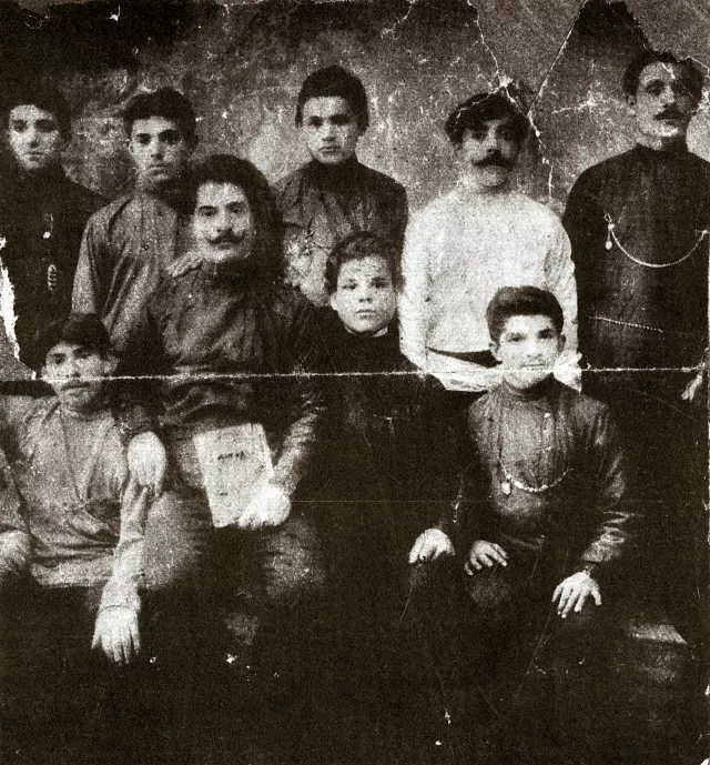 Self-defense group in Dzisna Self-defense group in Dzisna
