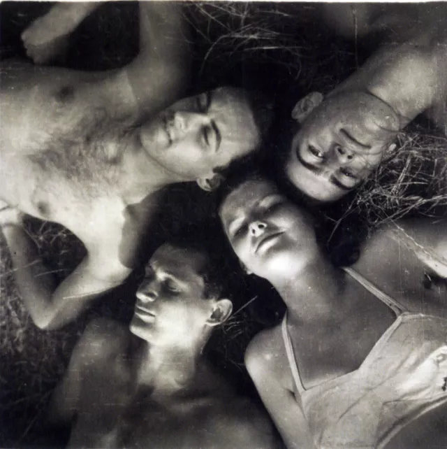 Gáspár András barátokkal