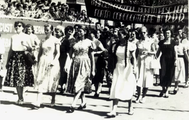 Gáspár Anna Éva augusztus 23-i felvonuláson