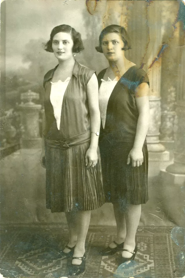 Clara Herscu and Toni Smilovici