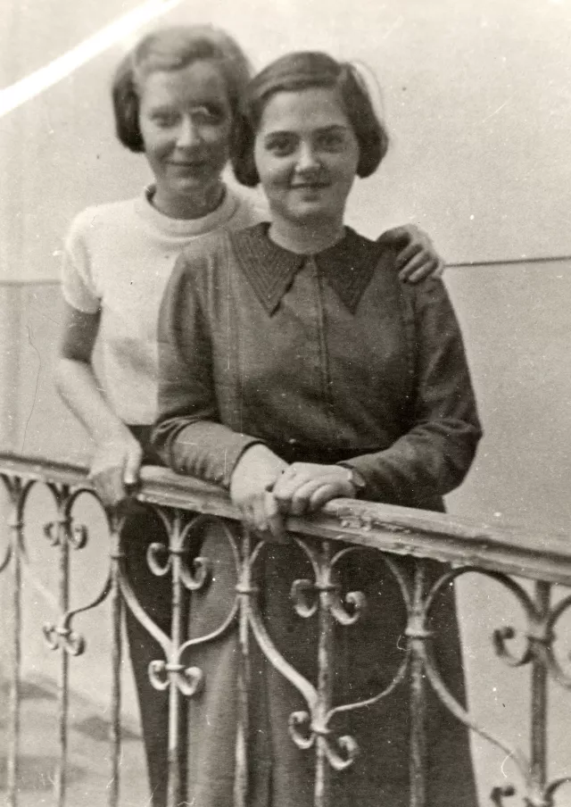 Diamantstein Zsuzsa és Traub Juci