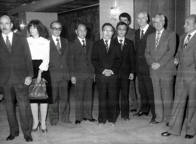 Shimon Danon at a conference in Sofia