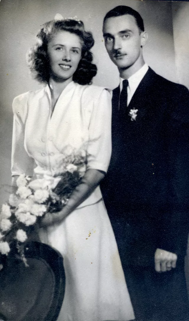 Hajek Adrienn és elsõ férje