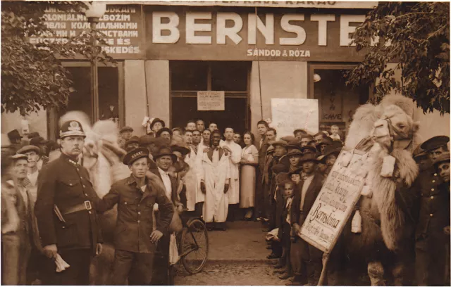 Bernstein Sándor és Róza üzlete
