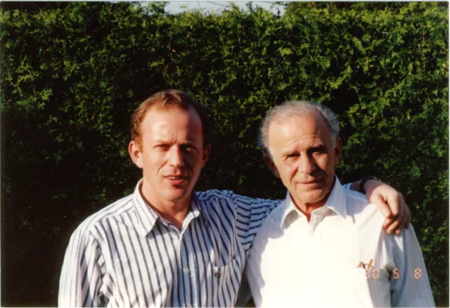 Wieder Ernõ a fiával, Wieder Györggyel