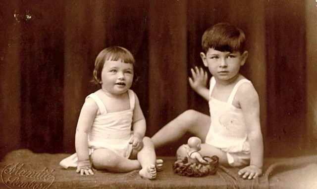 Magdalena Grossberger and her brother Andrija Grossberger