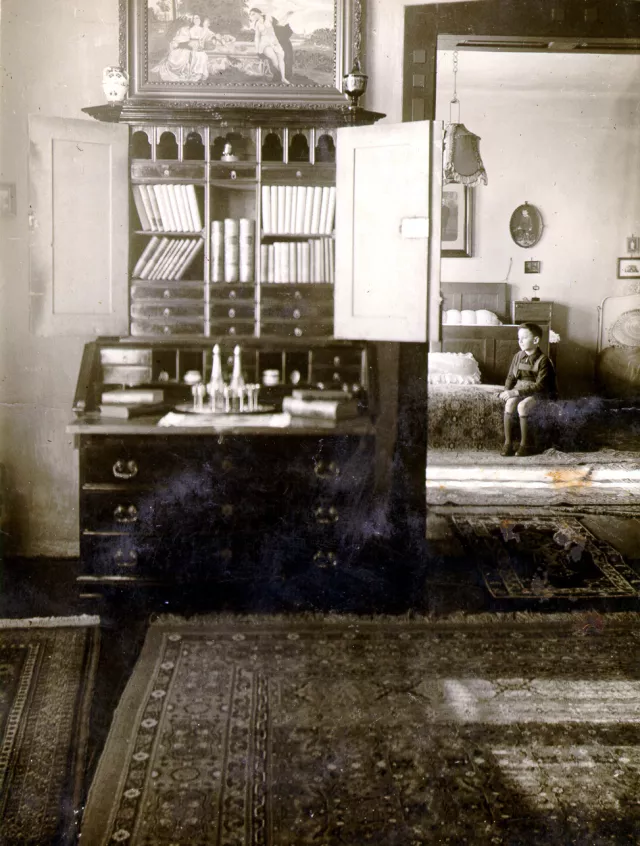 Magdalena Berger's husband Ivan Berger as a child