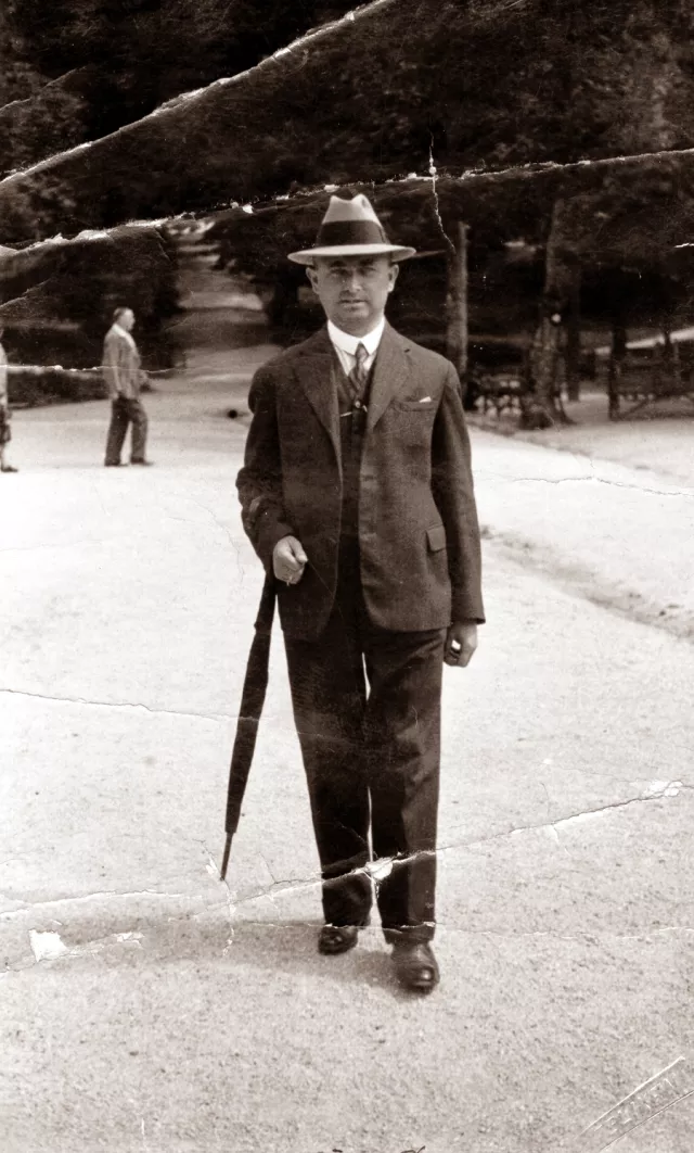 Magdalena Berger's father David Grossberger