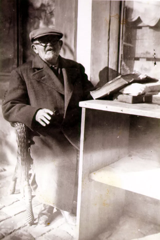 Magdalena Berger's grandfather Leopold Grossberger