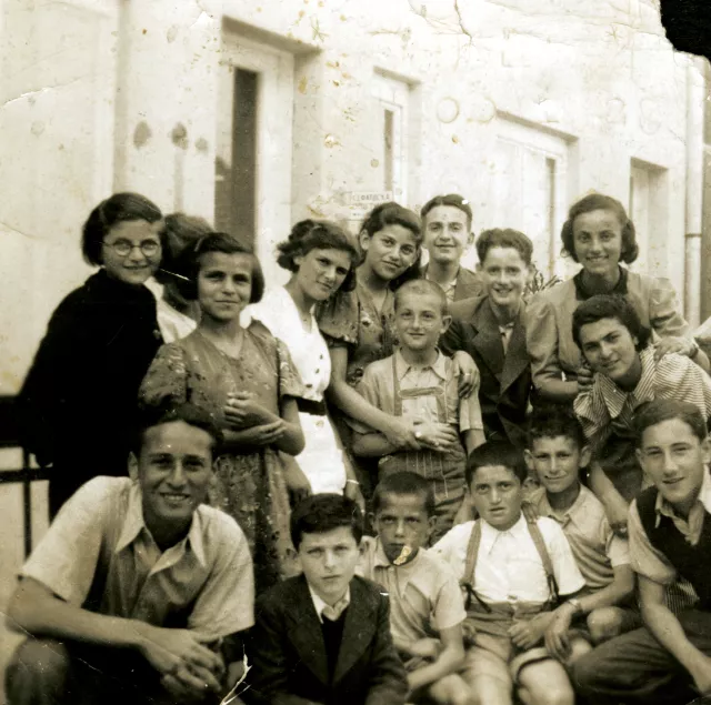 Rahela Perisic with her friends from the ken