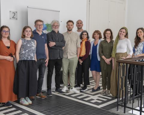 Centropa staff on Centropa's 2025 Summer Academy in Budapest