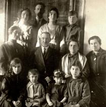 Rachil Meitina with her family Rachil Meitina with her family