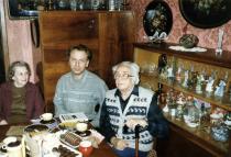 Rachil Meitina with her husband Isaac Verkhovski and a colleague Rachil Meitina with her husband Isaac Verkhovski and a colleague