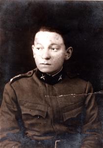 Isak Koen in his army uniform Isak Koen in his army uniform
