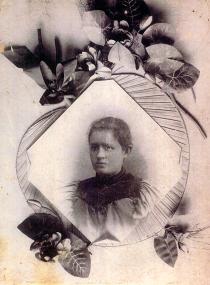 Mina Gomberg's grandmother Clara Rapoport Mina Gomberg's grandmother Clara Rapoport