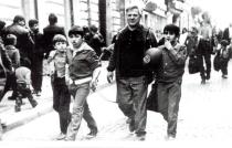 Michael Kotliar with his pupils